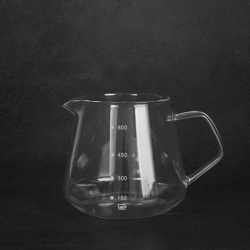 Clear Glass Coffee Server, 600 ml