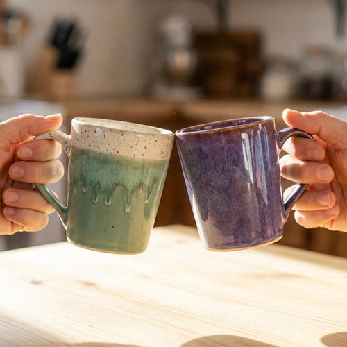 Fire-Glaze Cup Pair (250 ml)