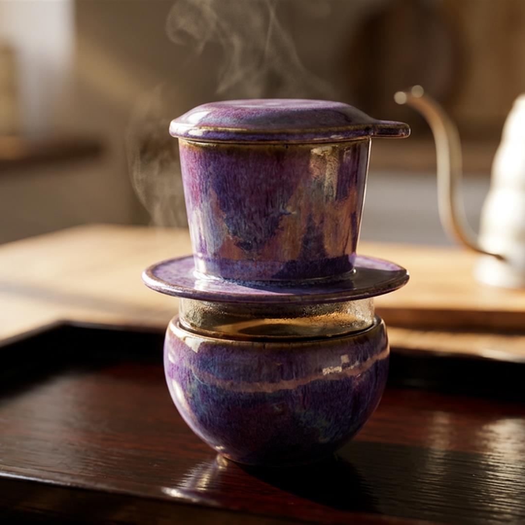 Bát Tràng Ceramic Phin — Fire Glaze